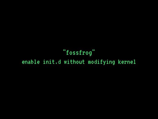 Enable init.d in android without modifying kernel | fossfrog