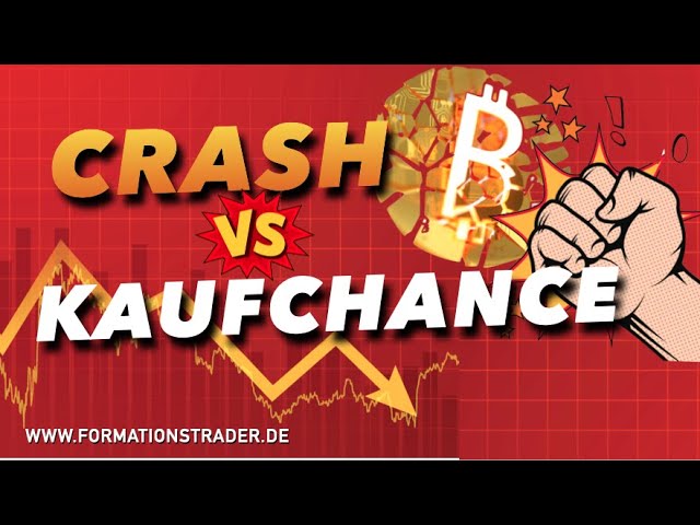 Bitcoin & Ethereum: CRASH vs. Kaufchance!