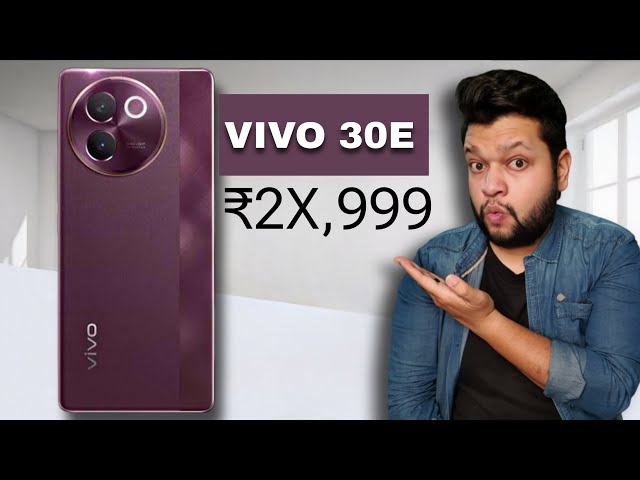 Vivo V30e 5G India Launch | Vivo V30e 5G Series Price in India & Specs | Vivo V30e🔥 #phone