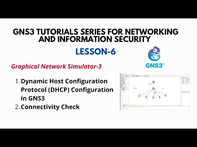 GNS3 Tutorial (6): DHCP Configuration Lab [Step-by-Step]