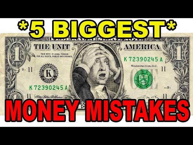 AVOID THESE 5 MONEY MISTAKES IN 5 MINUTES