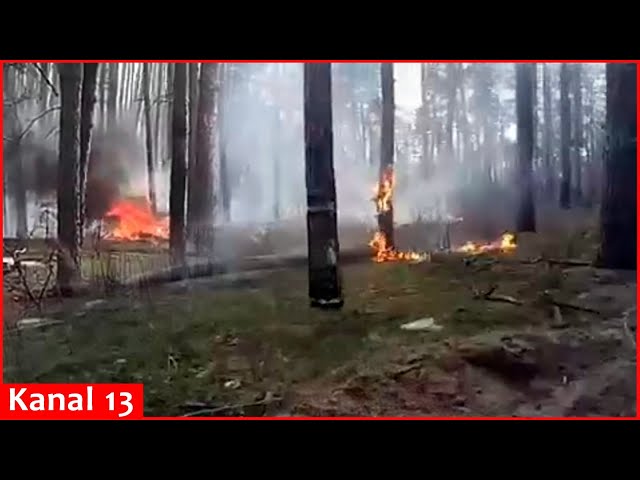 "They struck us with NATO weapons" - "Kadyrovites” show their destroyed position in Luhank forest