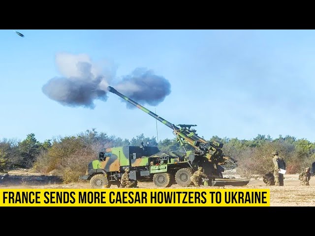 Ukraine is to receive a new batch of Caesar ACS elf-propelled howitzer from France.