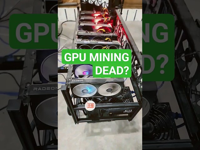 GPU Mining Dead? Clore ai #shorts #cloreai #crypto