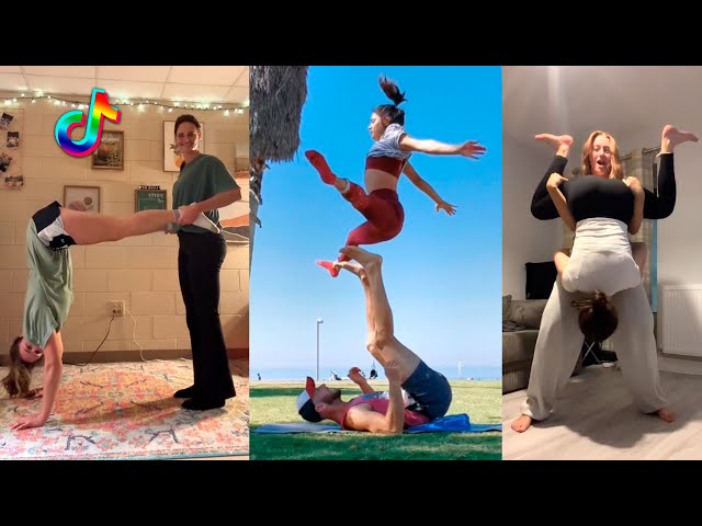 Upside Down Diana Ross Gymnastics Challenge TikTok Compilation #flexibility #upsidedown