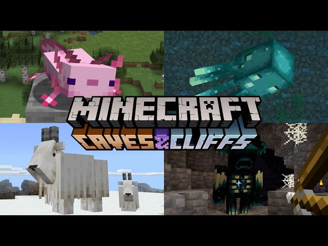 4 New Mobs Added to Minecraft 1.17- Caves and Cliffs Update