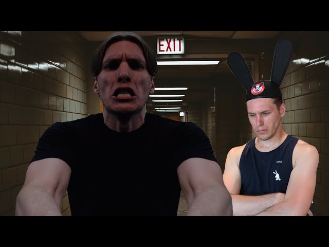 Jerma Uses the Emergency Exit on a Scary Ride - Jerma985