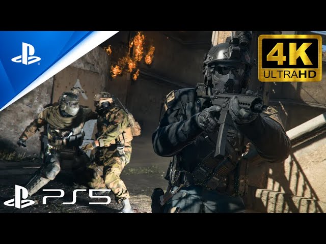 Prison Break | immersive graphics PS5 Call of Duty [4k60fps HDR]