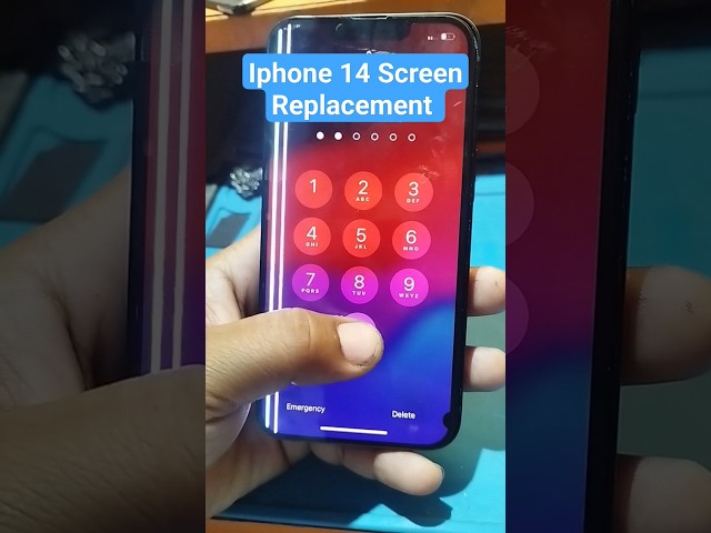 #iphone 14 screen replacement #repair #original #shorts #apple #iphone14