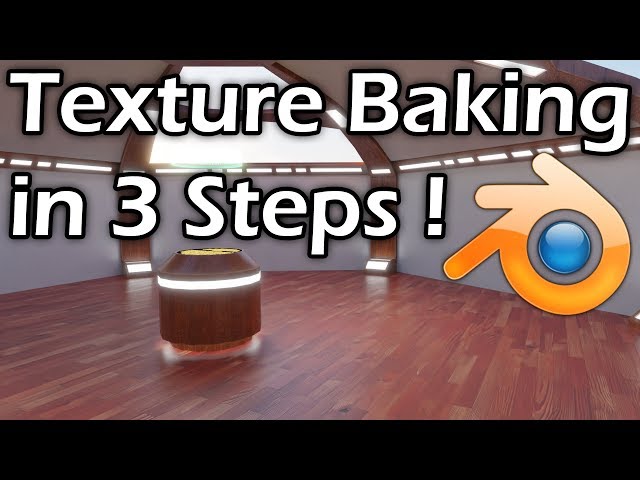 Blender Texture Baking in 3 Steps