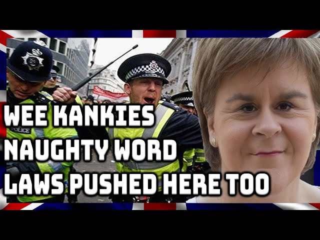 Scotland anti FREE SPEECH bill being pushed for England/Wales