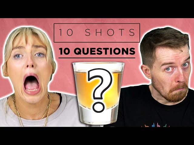 Irish People Try 10 Shots, 10 Questions: Callyann & Colin