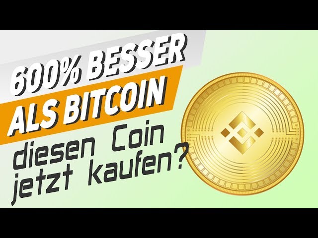 600% besser als Bitcoin - diesen Coin jetzt kaufen?