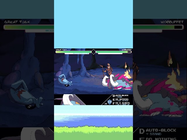 ALL Great Tusk GRAB ATTACKS in Pokémon: Close Combat #shorts