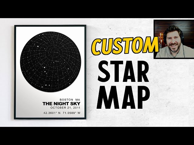 Inkscape Star Map Tutorial: How to Make Custom Night Sky Art with Free Stellarium Charts