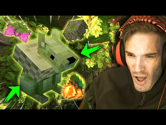 I Fell Into The New Minecraft Lush Cave! - Minecraft Hardcore #22