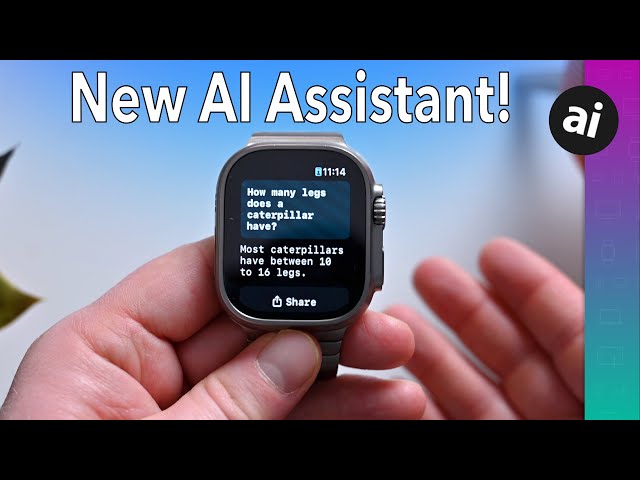 How to use ChatGPT on Apple Watch!