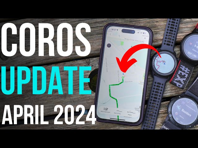 COROS April 2024 Update - mit einer top Funktion!