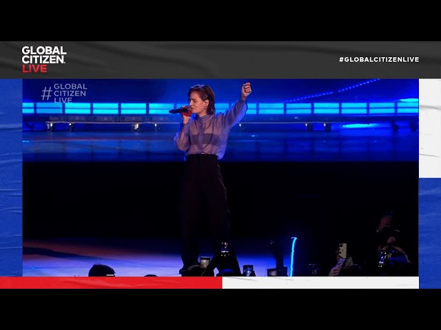 Christine and the Queens Performs a Cover of 'Freedom' in Paris | Global Citizen Live