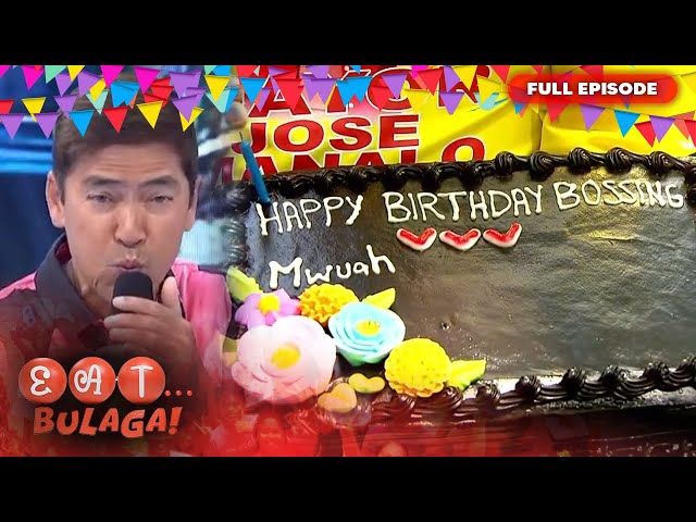 Malapit nang mabuo ang cake ni Bossing! | SUGOD BAHAY MGA KAPATID | EAT BULAGA | April 17, 2024