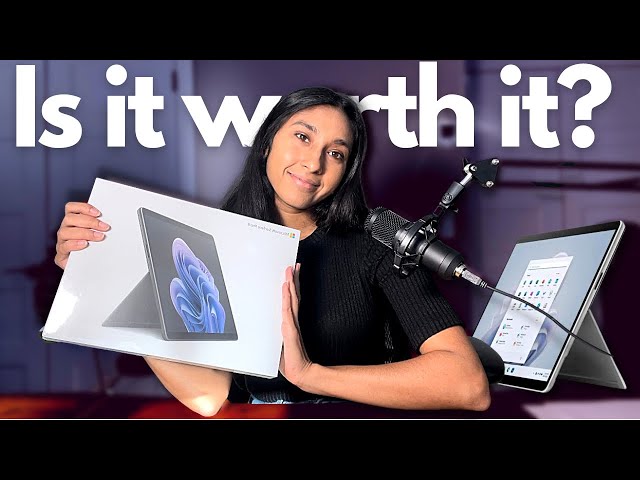Unboxing the Microsoft Surface Pro 9 | First Impressions from a Microsoft Employee (2023)