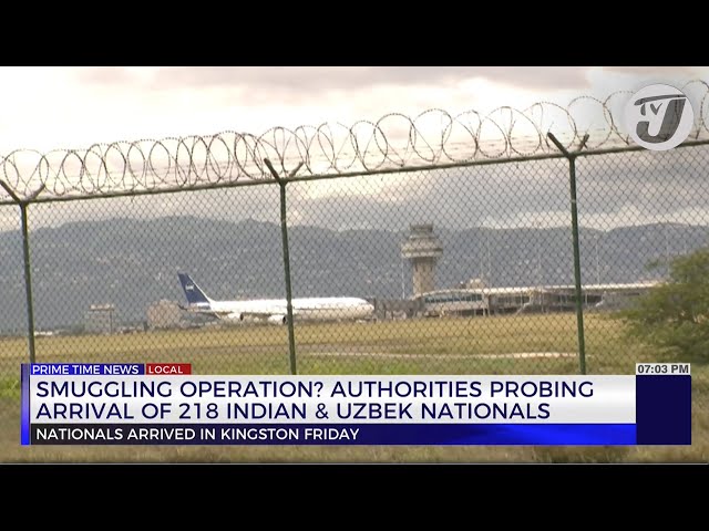 Smuggling Operation? Authorities Probing Arrival of 218 Indian & Uzbbek Nationals | TVJ News