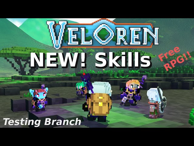Veloren - NEW! Skills and Updates - Open Source Games & Linux Talk (Like Minecraft/Cube World) (Q&A)
