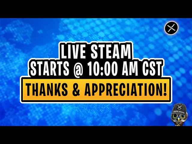 Live Stream David & Judy Thanks & Apprciation