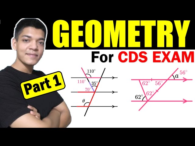 Complete Geometry | Lines and Angles | Class-1 | CDS Special Batch| Shubham Varshney