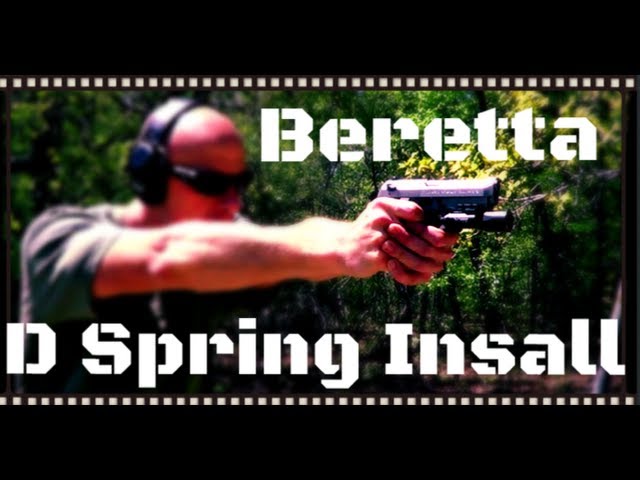 How To Install A Beretta 92/M9 D Spring (HD)