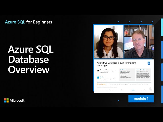 Azure SQL Database Overview | Azure SQL for beginners (Ep. 7)