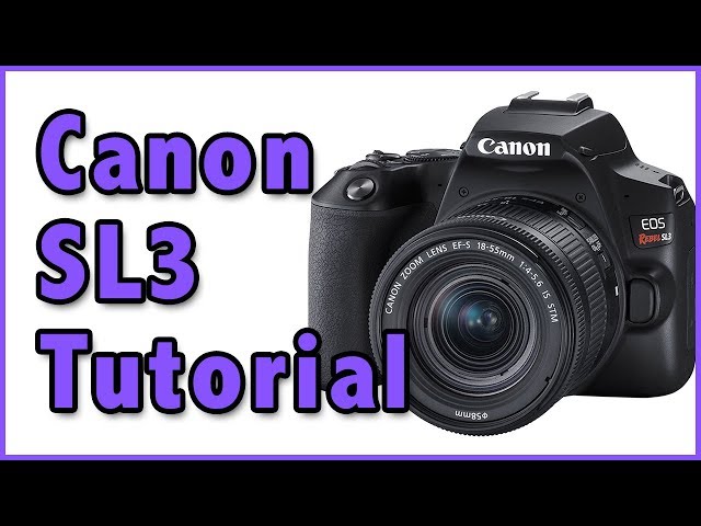 Canon SL3 Full Tutorial Training Overview | (Kiss 10, 200Dii) Video Manual