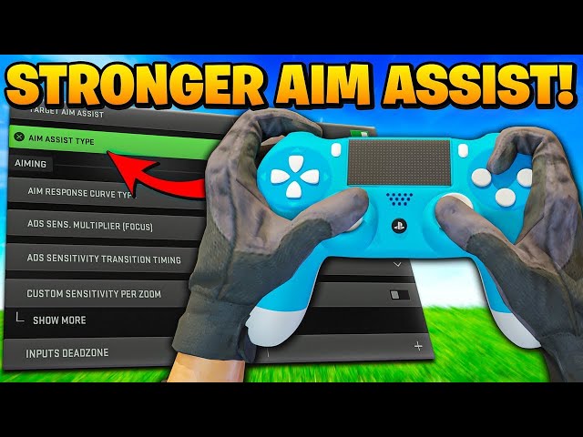 *NEW* BEST Controller Settings for Warzone 2! (Stronger Aim Assist)