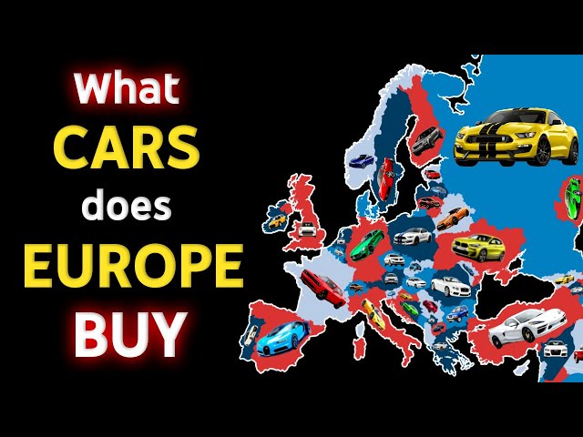 Most Popular Cars Driven In Europe!