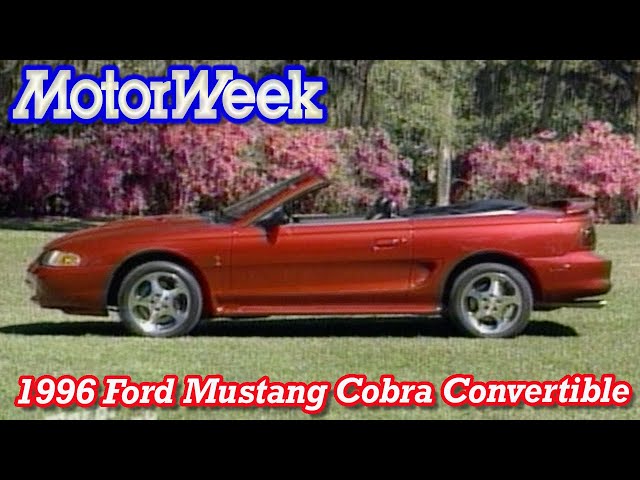 1996 Ford Mustang Cobra Convertible | Retro Review