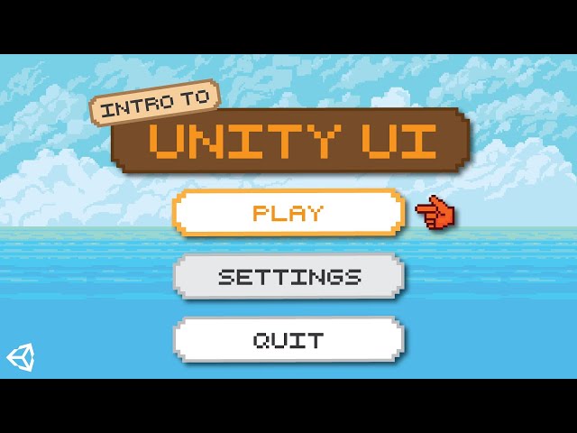 Unity UI Tutorial | An introduction