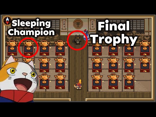 Champion Island Ending + Final Trophy + Sleeping Champion Trophies Unlocked (Google Doodle)