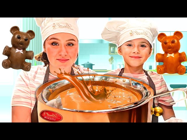 Ruby and Bonnie went to Switzerland's Chocolate Museum | Kids adventures