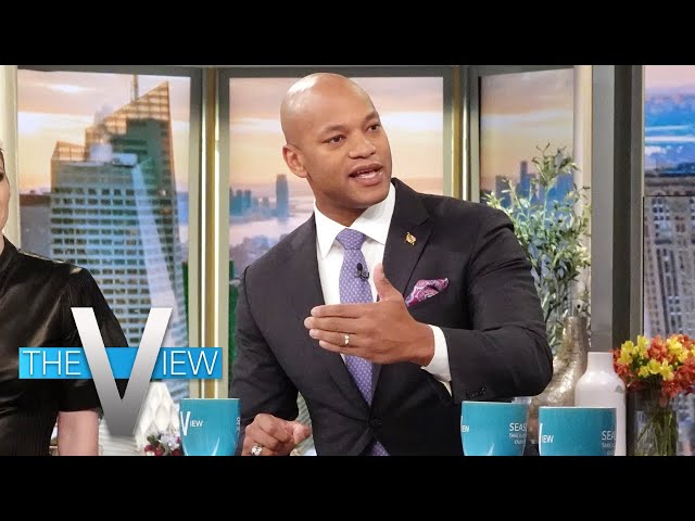 Wes Moore Reflects On Becoming The 1st Black Governor of Maryland | The View