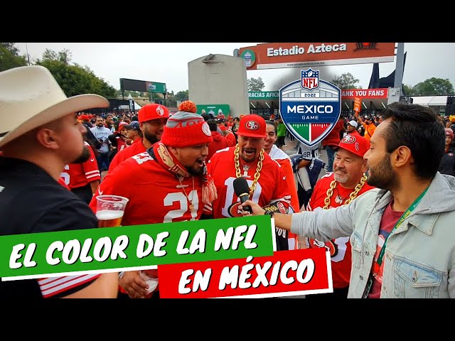 El ambiente del Mexico Game NFL 2022
