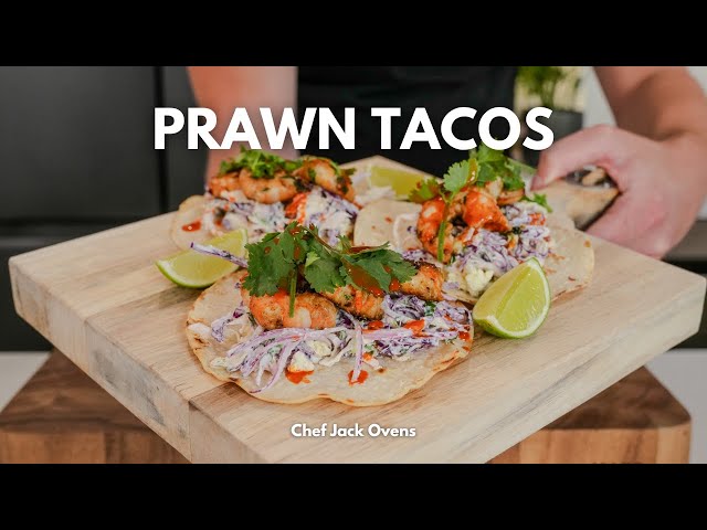 How To Make Shrimp (Prawn) Tacos In 25 Minutes