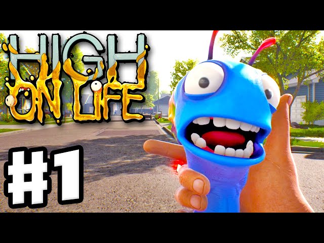 High on Life - Gameplay Walkthrough Part 1 - A Talking Gun!