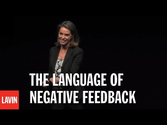 Business Speaker Erin Meyer: The Language of Negative Feedback