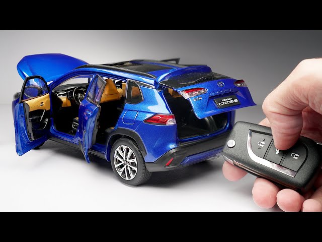 Unboxing of Corolla Cross 1:18 Scale Diecast 💖 (Highly Detailed Model)