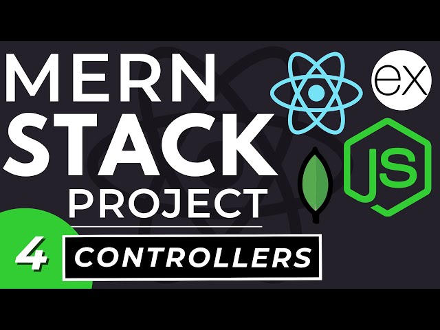 MERN API Controllers & Routers | MERN Stack Project