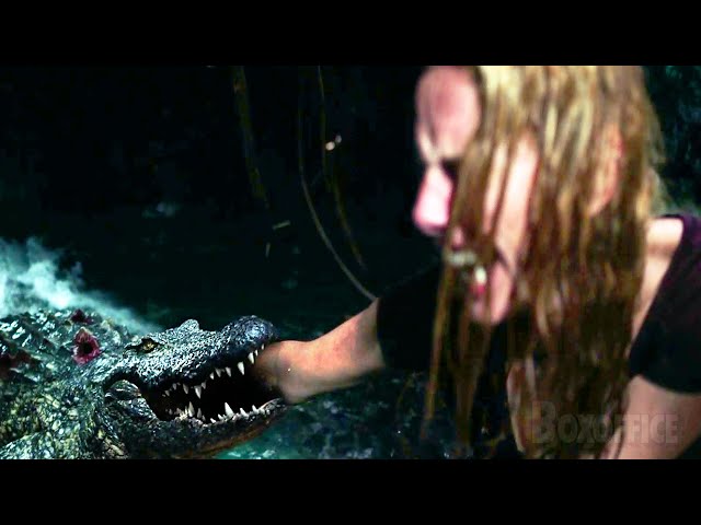 Ihre Hand steckt im Maul des Alligators fest! | Crawl | German Deutsch Clip