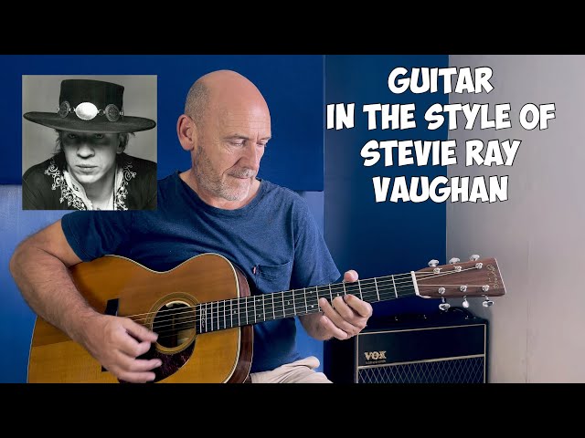 Stevie Ray Vaughan Style | Pride and Joy Intro (Acoustic Blues Guitar Lesson)