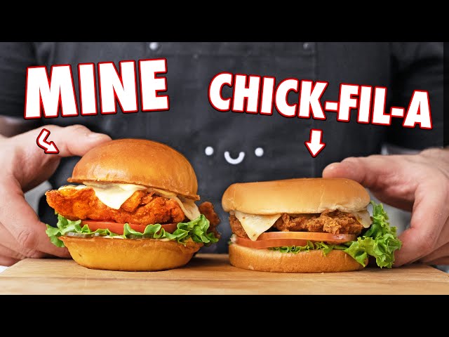 Making The Chick-fil-A Spicy Deluxe At Home | But Better
