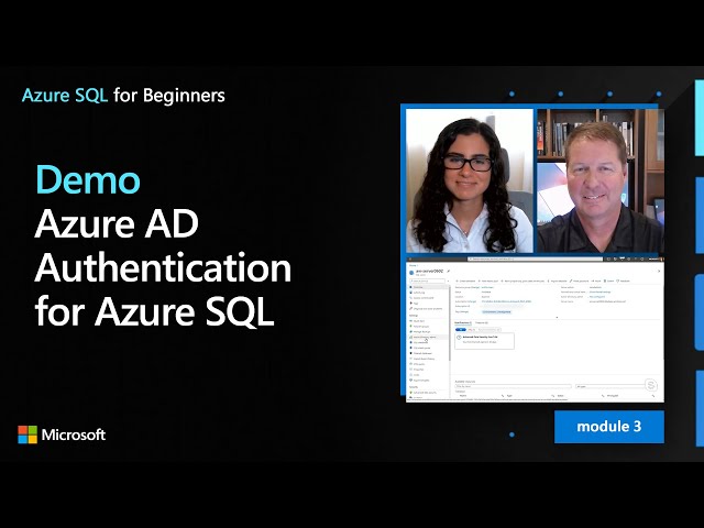 Demo: Azure AD Authentication for Azure SQL | Azure SQL for beginners (Ep. 25)