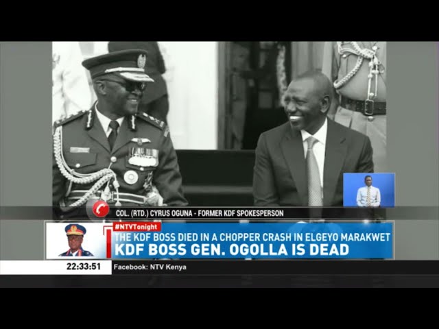 General Francis Ogolla is someone I grew up with - Col (Rtd) Oguna